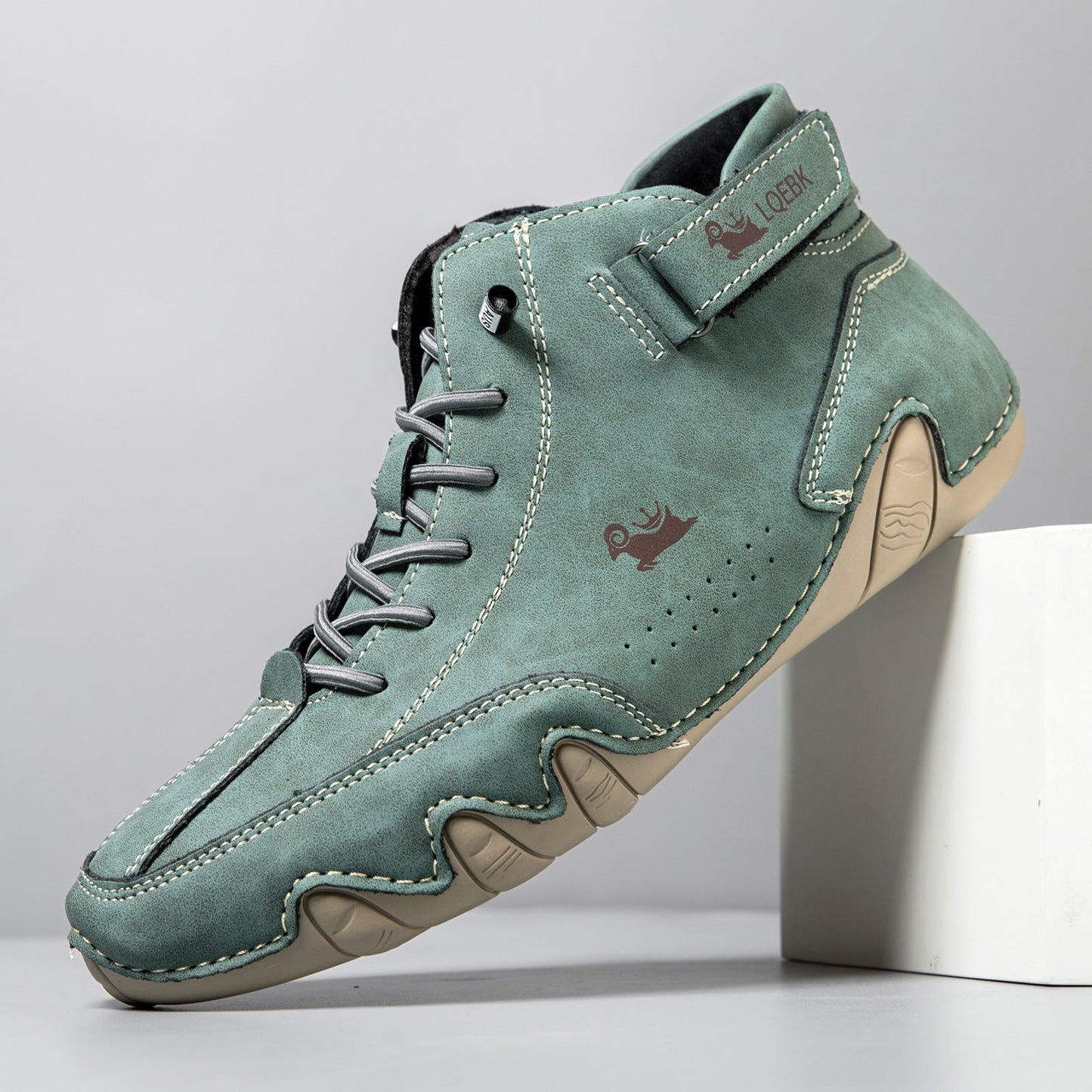 Landon | Trendy Unisex Genuine Leather Barefoot Shoes for Men and Women - Image 3