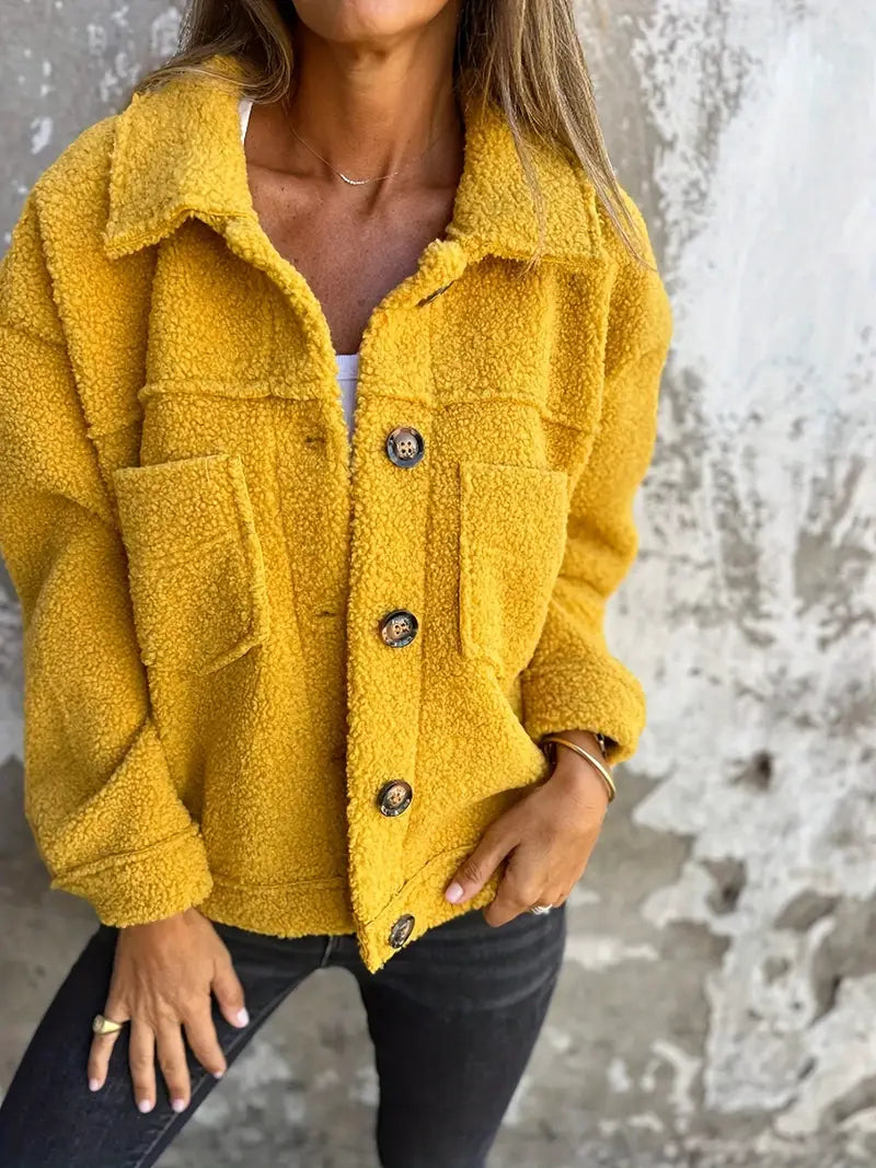 Charlene | Women's Oversized Button-Down Jacket - Image 2