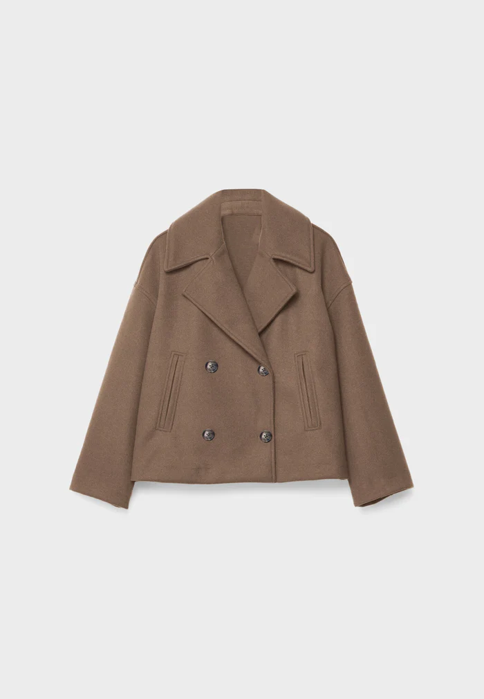 Peggy | Women's Oversized Double-Breasted Jacket - Image 2