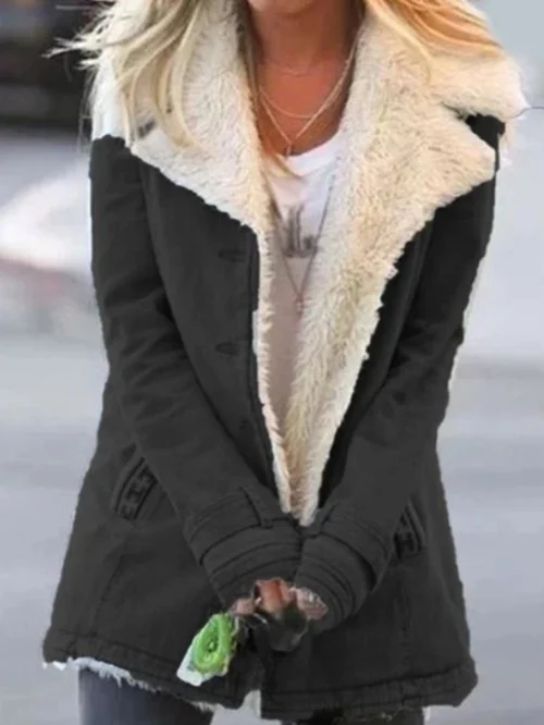 Loretta | Women's Button-Front Mid-Length Jacket - Image 10