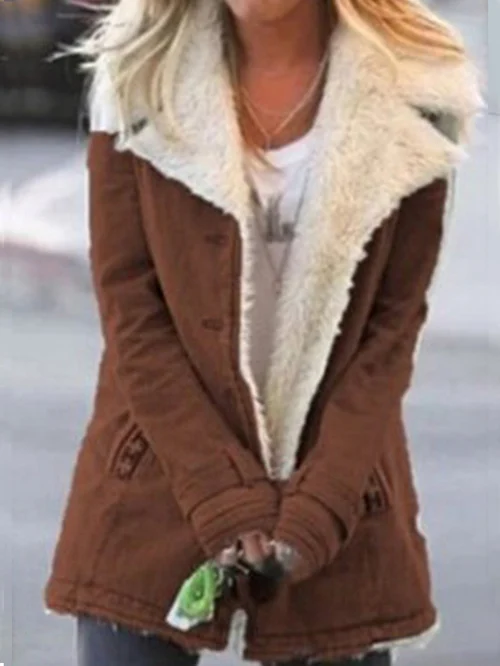 Loretta | Women's Button-Front Mid-Length Jacket - Image 9