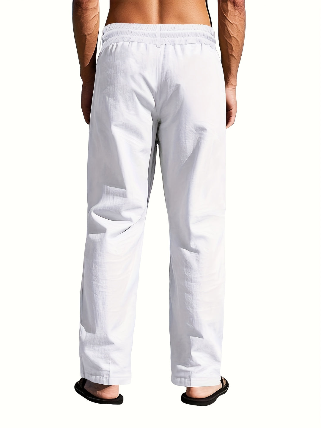 Christopher | Comfortable Linen Drawstring Pants for Style & Versatility - Image 7