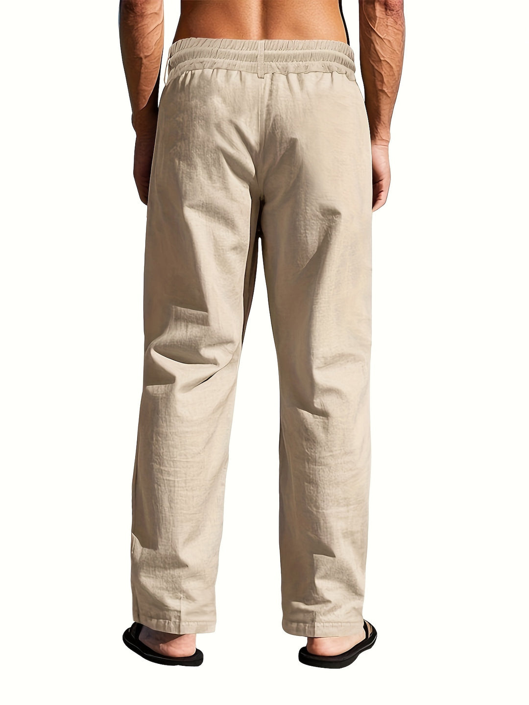 Christopher | Comfortable Linen Drawstring Pants for Style & Versatility - Image 6