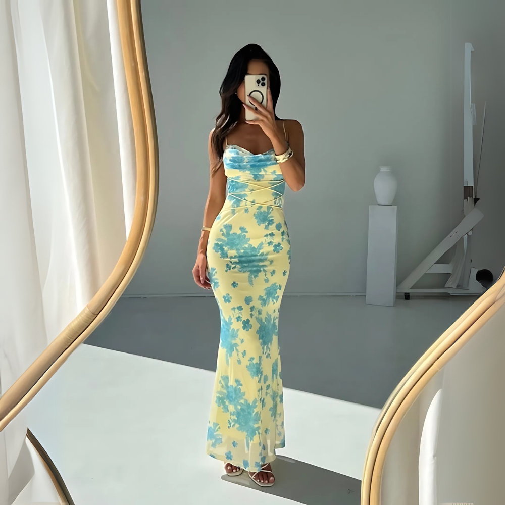 Claire | Elegant Tailored Cut Dress for Women - Image 2
