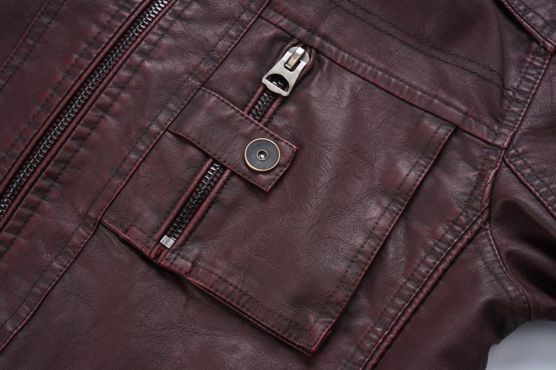 Jamison | Men's Slim-Fit Biker Jacket - Image 10