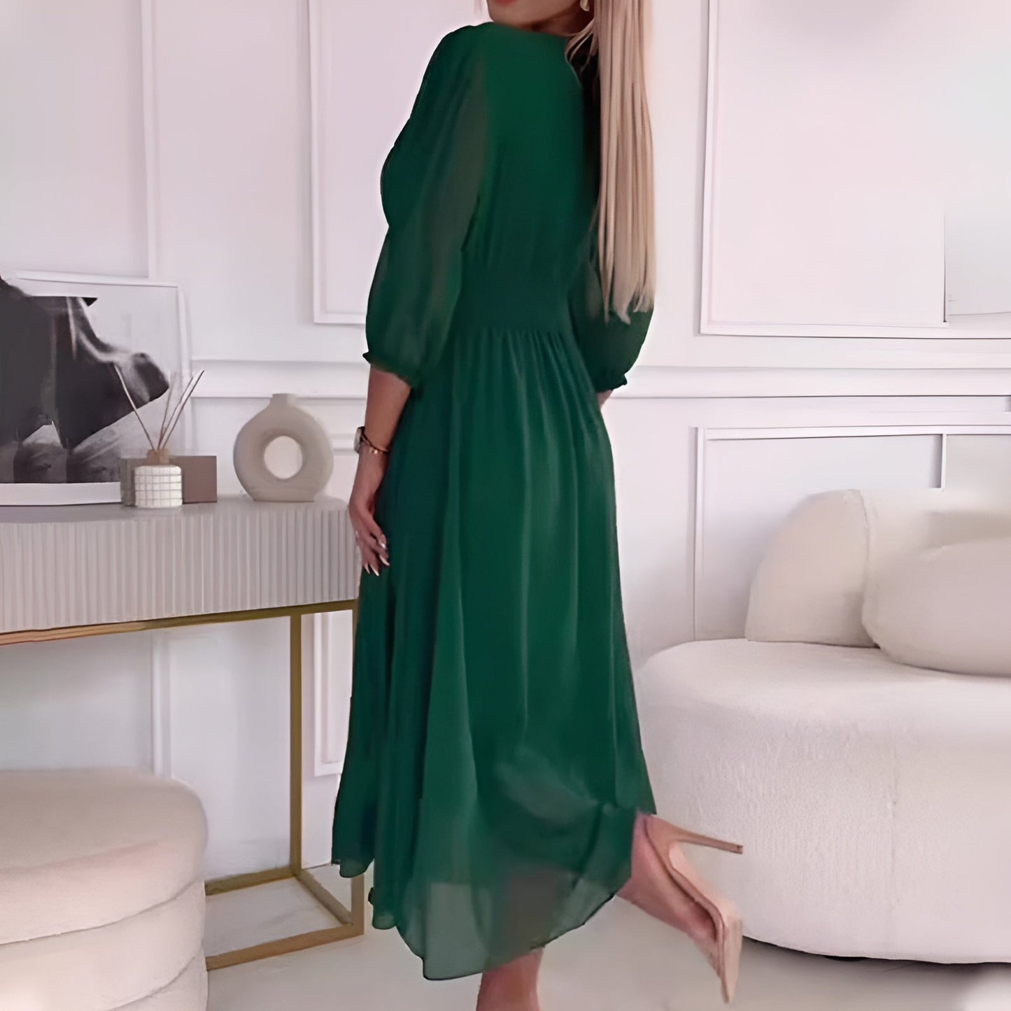 Blake | Elegant Wrap Dress for Every Occasion - Image 5