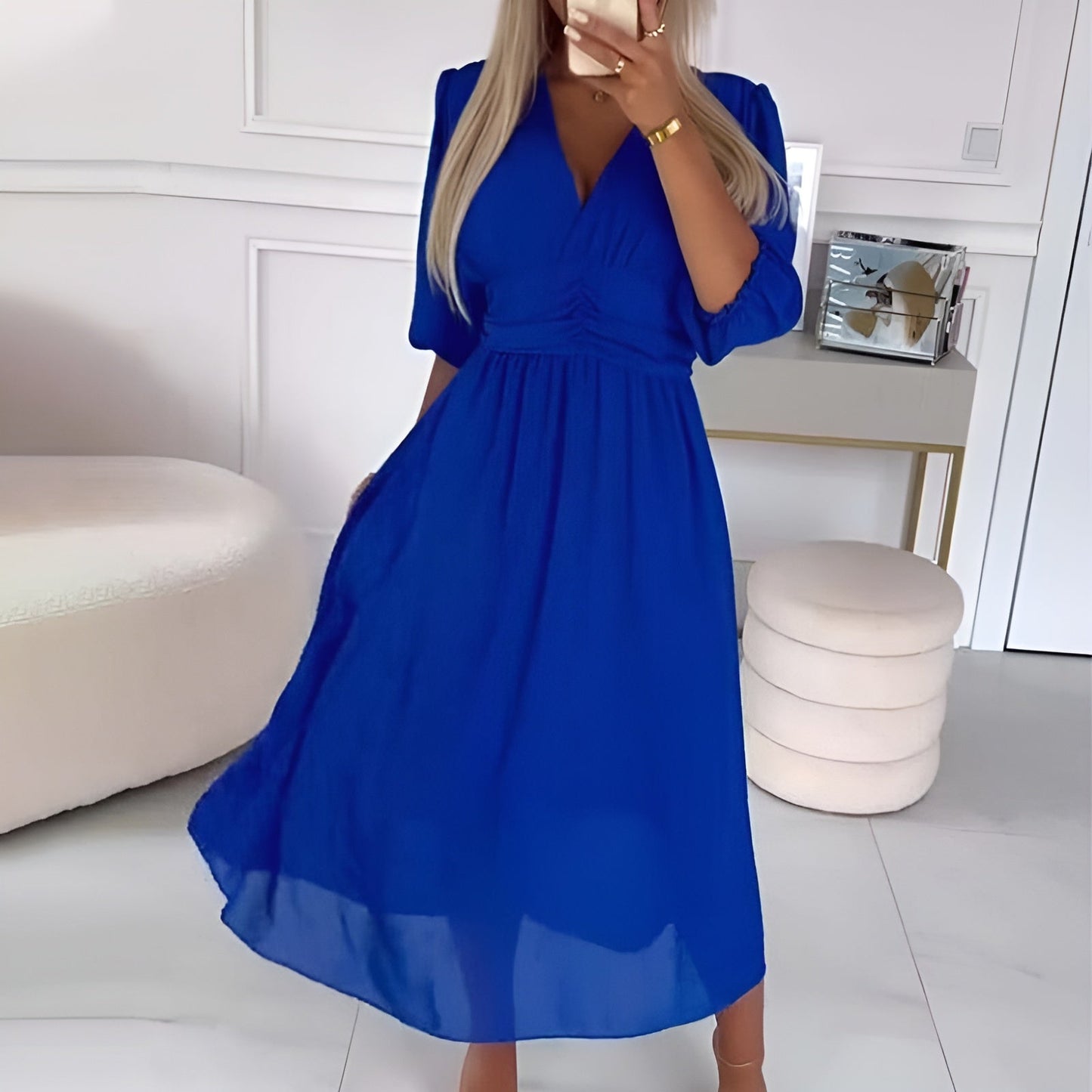 Blake | Elegant Wrap Dress for Every Occasion - Image 2