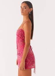 Judie | Embroidered Mini Dress for Every Occasion - Image 4