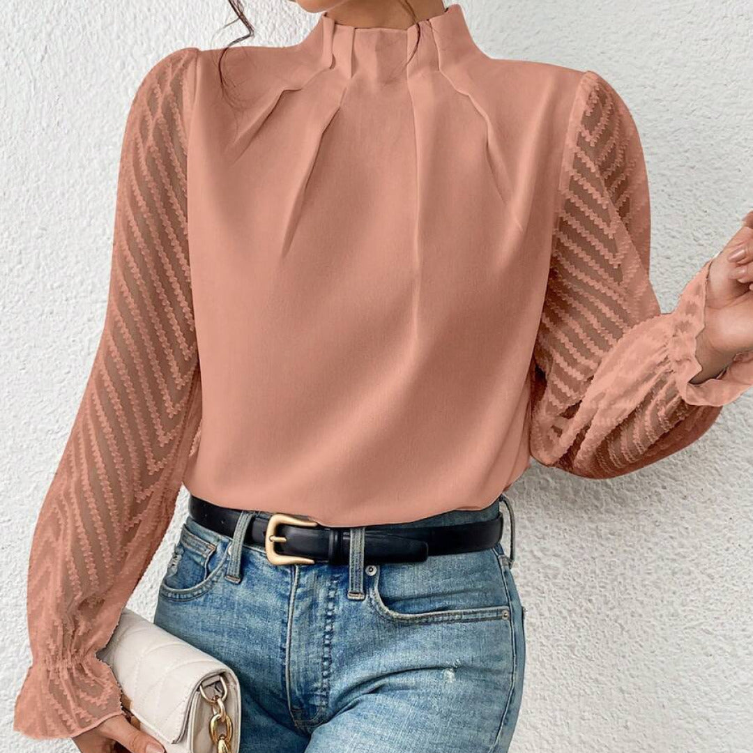 Evelyn | Elegant Patterned Top for Women - Image 5