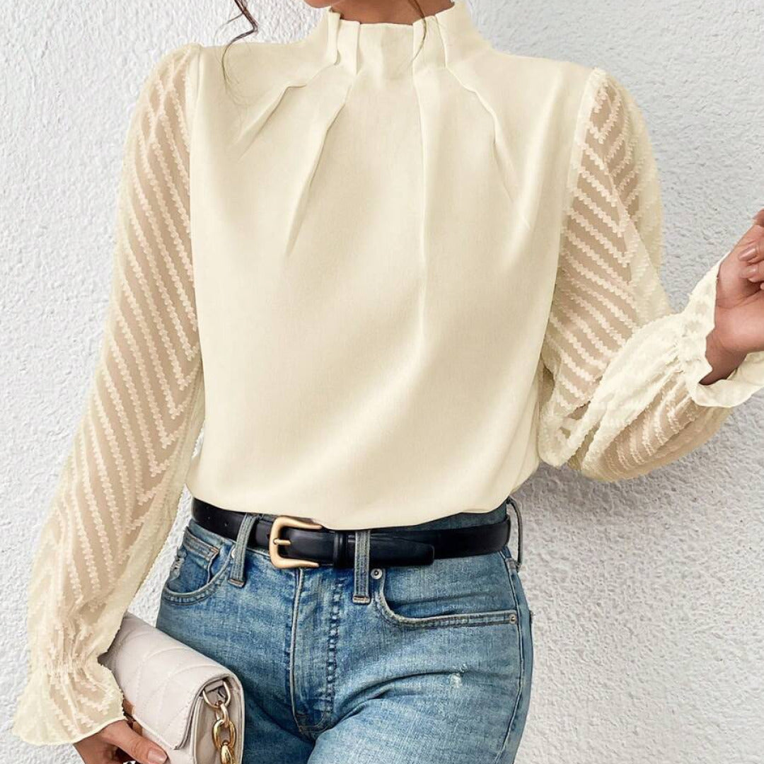Evelyn | Elegant Patterned Top for Women - Image 4