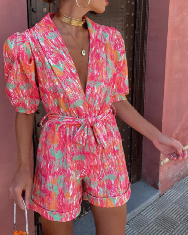 Miranda | Stylish V-Neck Jumpsuit for Women - Image 5