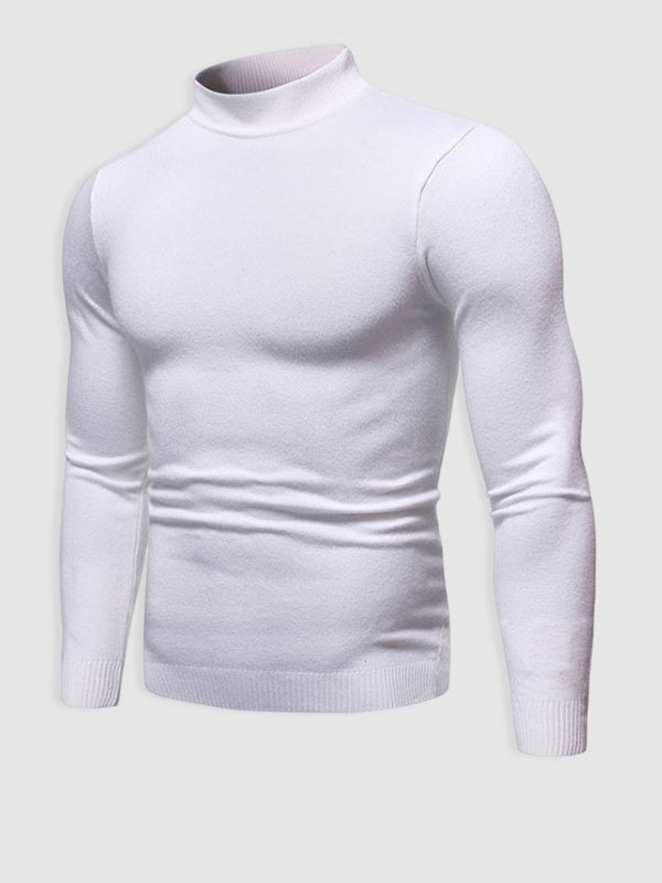 Darryl | Men's Slim-Fit Turtleneck Pullover Sweater - Image 3
