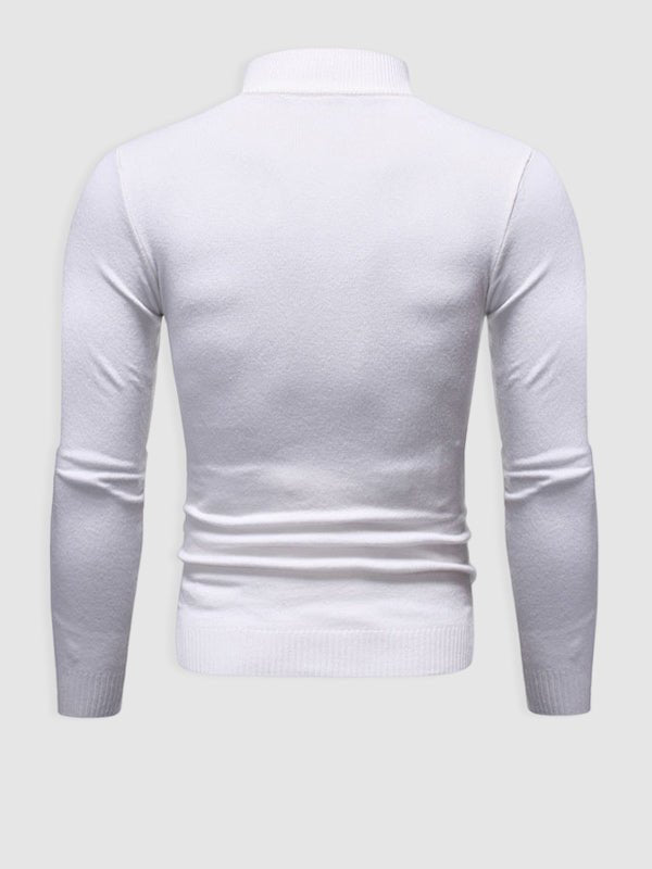 Darryl | Men's Slim-Fit Turtleneck Pullover Sweater - Image 4