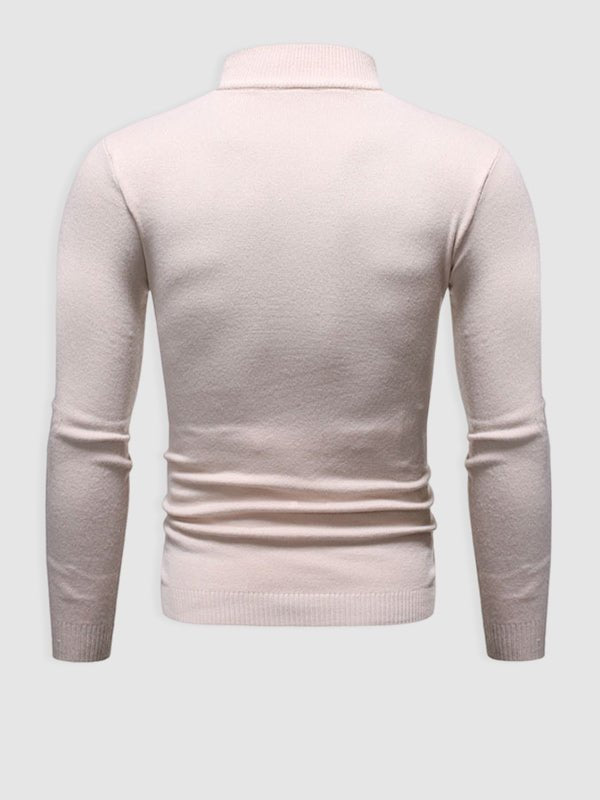 Darryl | Men's Slim-Fit Turtleneck Pullover Sweater - Image 6