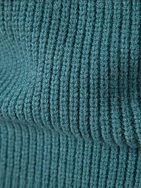 Terrence | Men's Mock Neck Color Block Sweater - Image 3