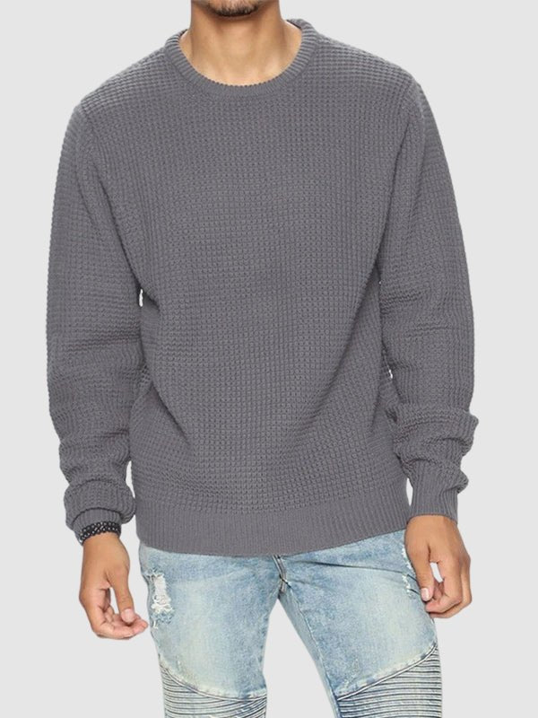 Grayson | Men's Oversized Crew Neck Sweater - Image 11