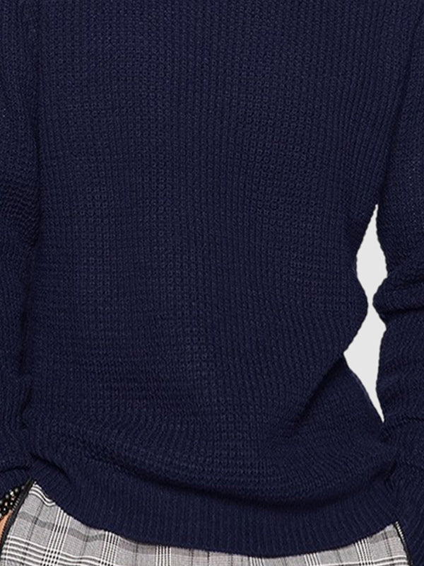 Grayson | Men's Oversized Crew Neck Sweater - Image 7