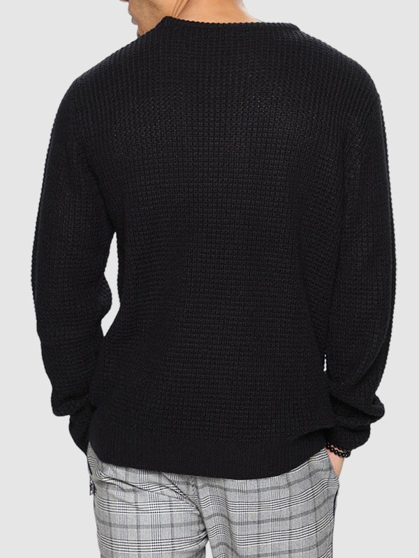 Grayson | Men's Oversized Crew Neck Sweater - Image 4