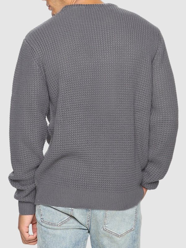 Grayson | Men's Oversized Crew Neck Sweater - Image 12