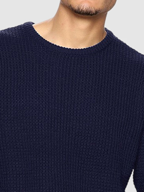 Grayson | Men's Oversized Crew Neck Sweater - Image 6