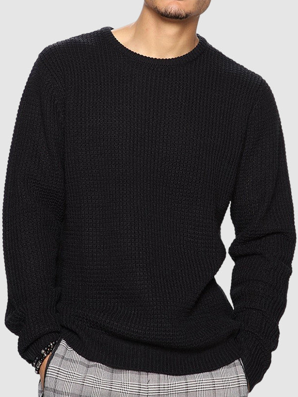 Grayson | Men's Oversized Crew Neck Sweater - Image 2