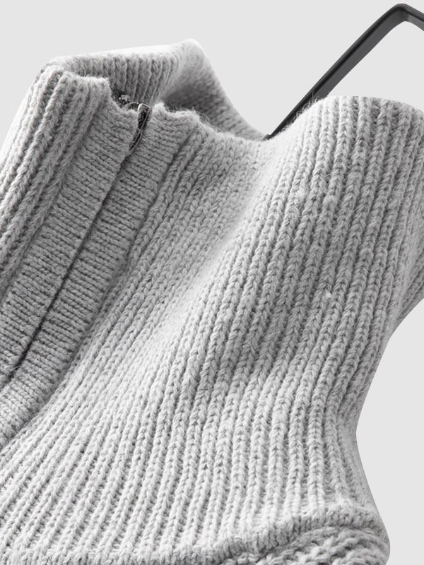 Newton | Men's Quarter Zip Knit Sweater - Image 4