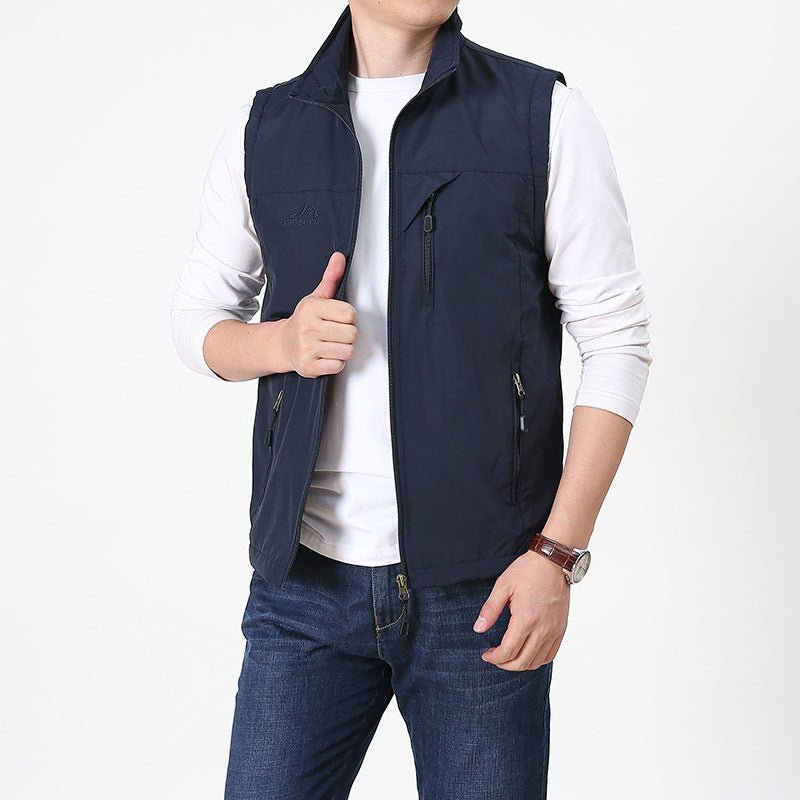 Reese | Men's Full Zip Lightweight Vest - Image 4