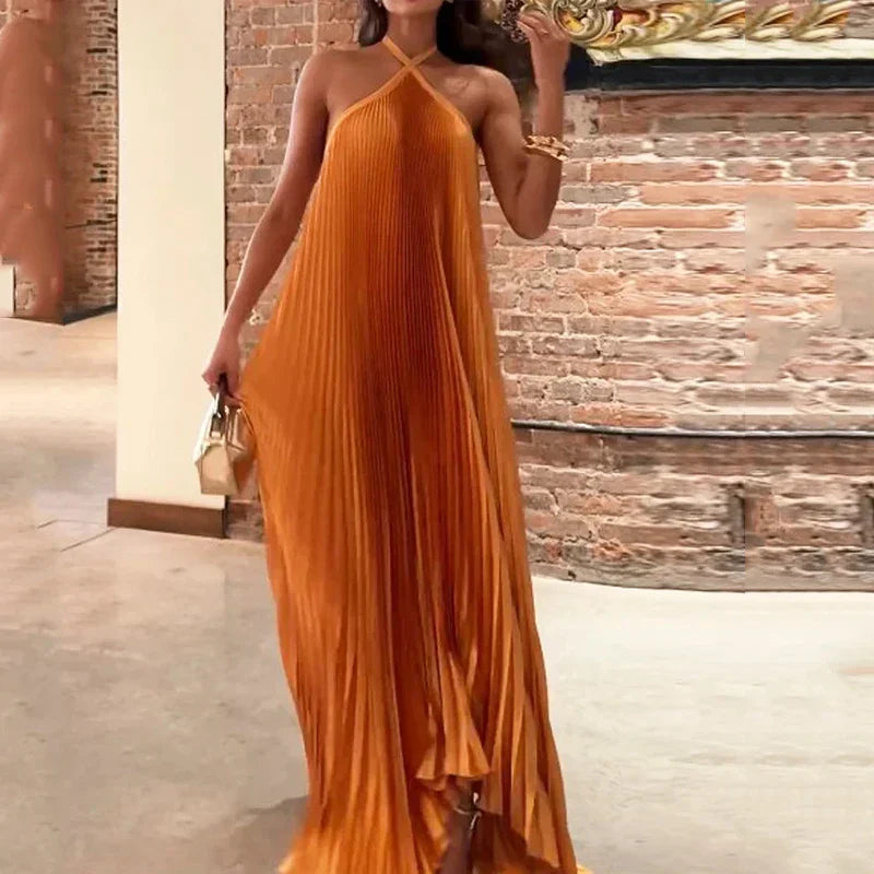 Gloria | Elegant Neckholder Dress for Women - Image 2