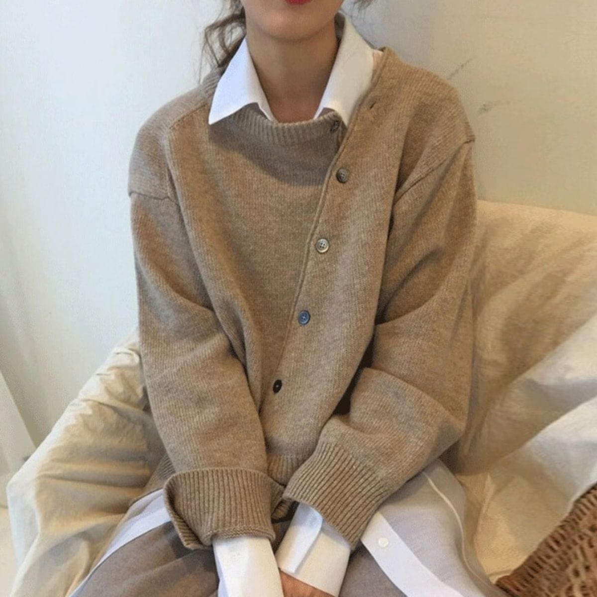 Raegan | Women's Oversized Cardigan Sweater - Image 2