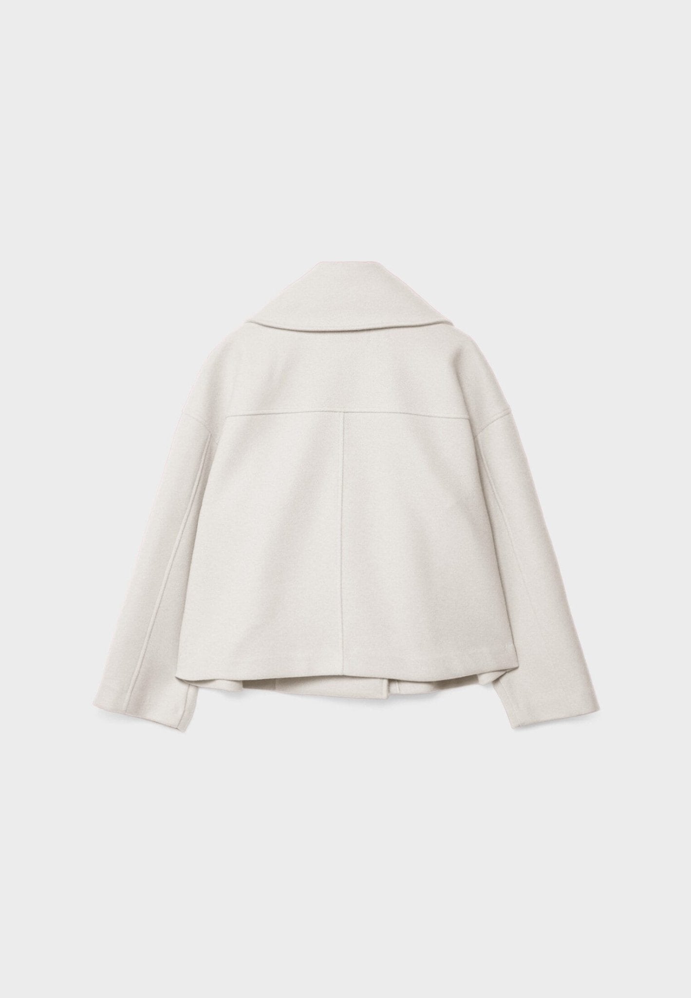 April | Women's Oversized Double-Breasted Short Jacket - Image 3