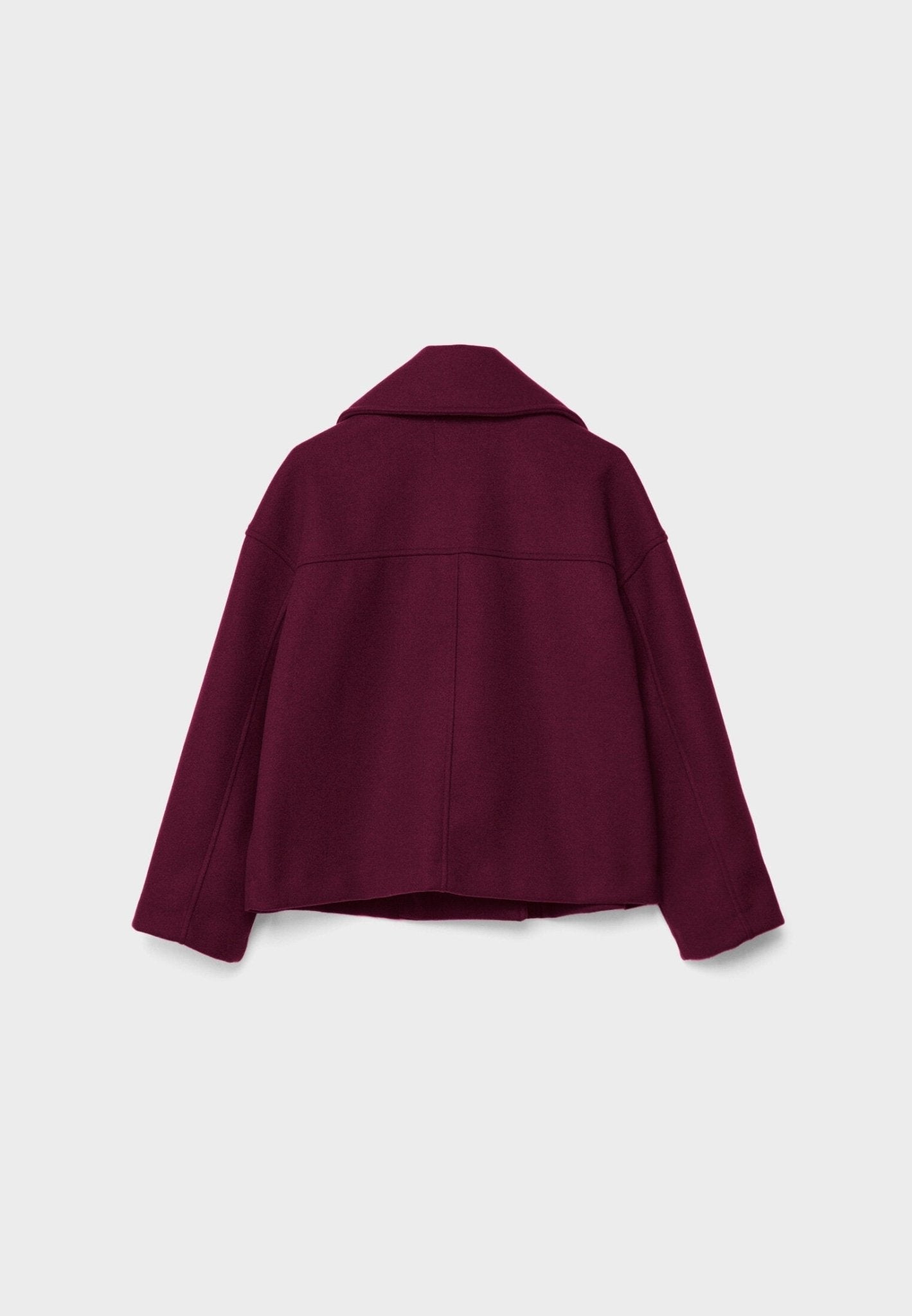 April | Women's Oversized Double-Breasted Short Jacket - Image 17
