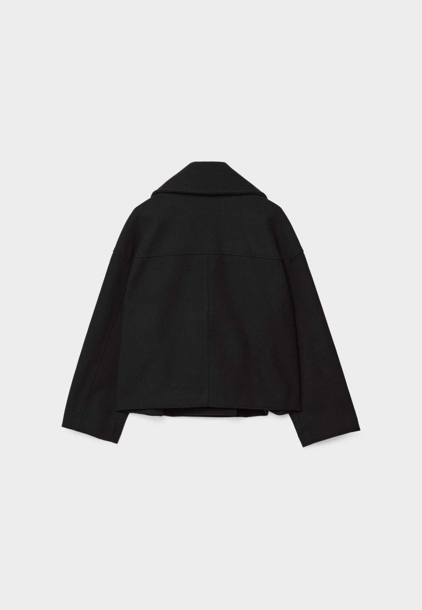 April | Women's Oversized Double-Breasted Short Jacket - Image 9