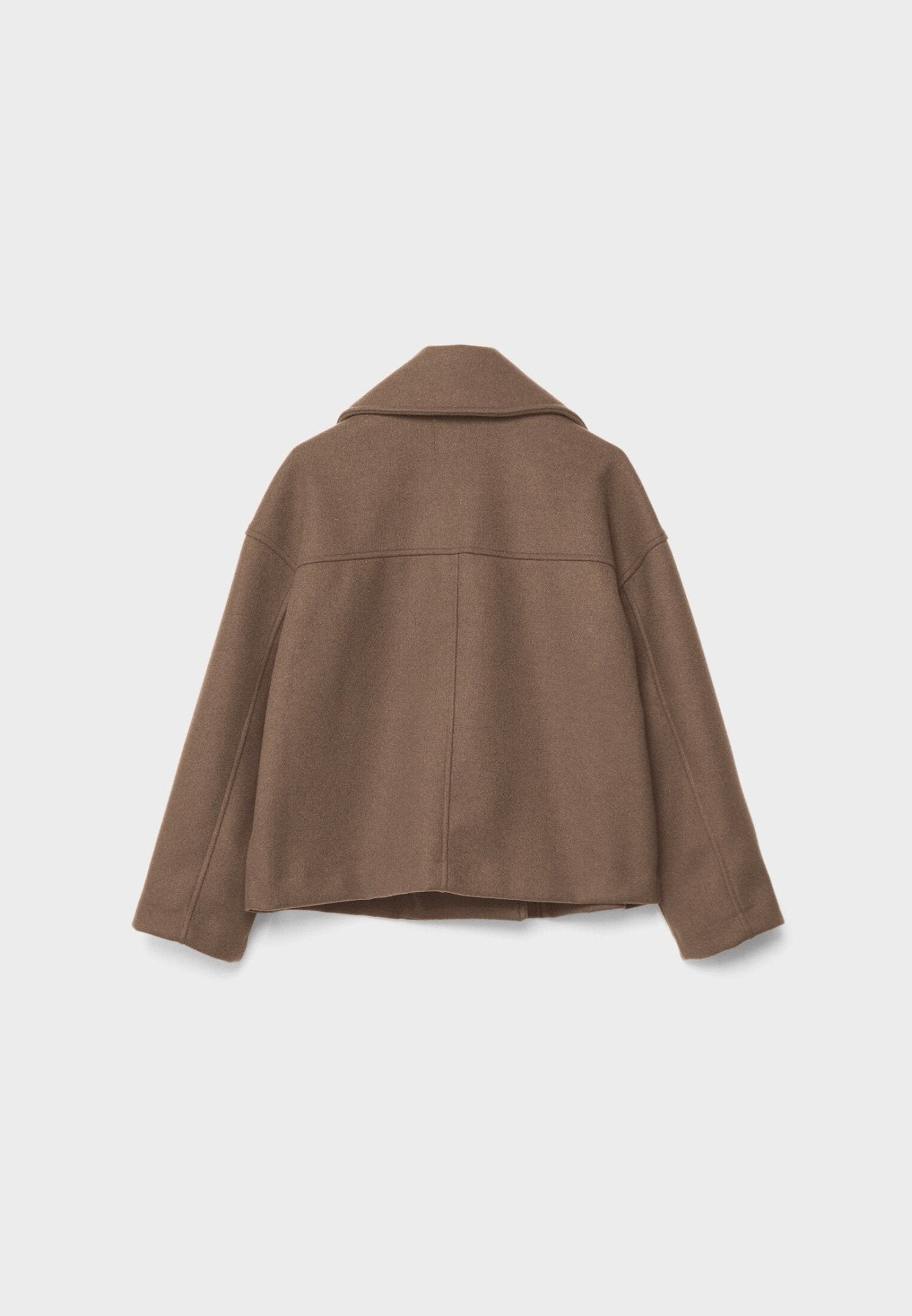 April | Women's Oversized Double-Breasted Short Jacket - Image 21