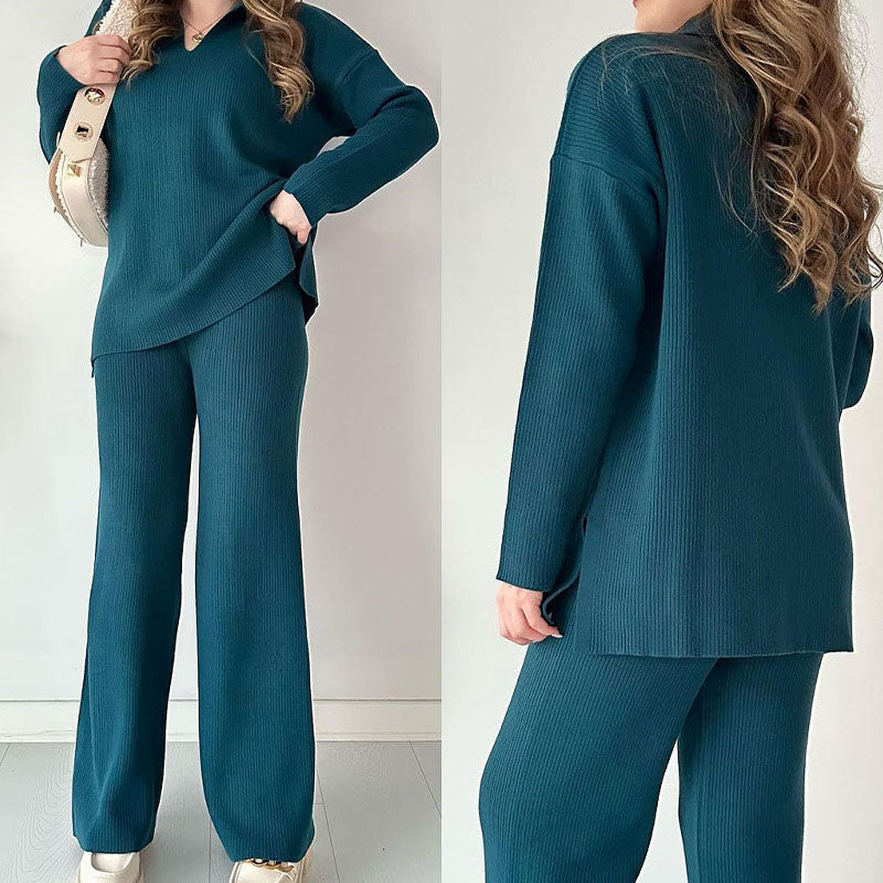 Camille | Women's Wide Leg Pant Set - Image 7