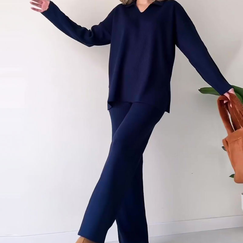 Camille | Women's Wide Leg Pant Set - Image 6