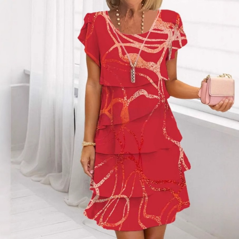 Patricia | Elegant Pleated Dress for Effortless Style - Image 3