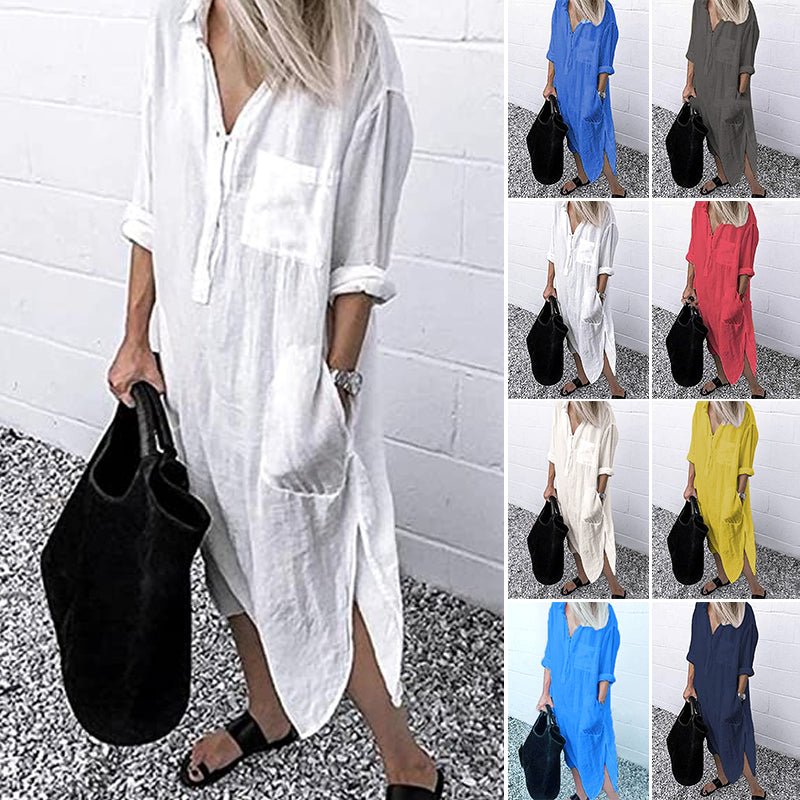 Cheryl | Casual Comfort Dress - Versatile Feminine Dress for Everyday Wear - Image 9