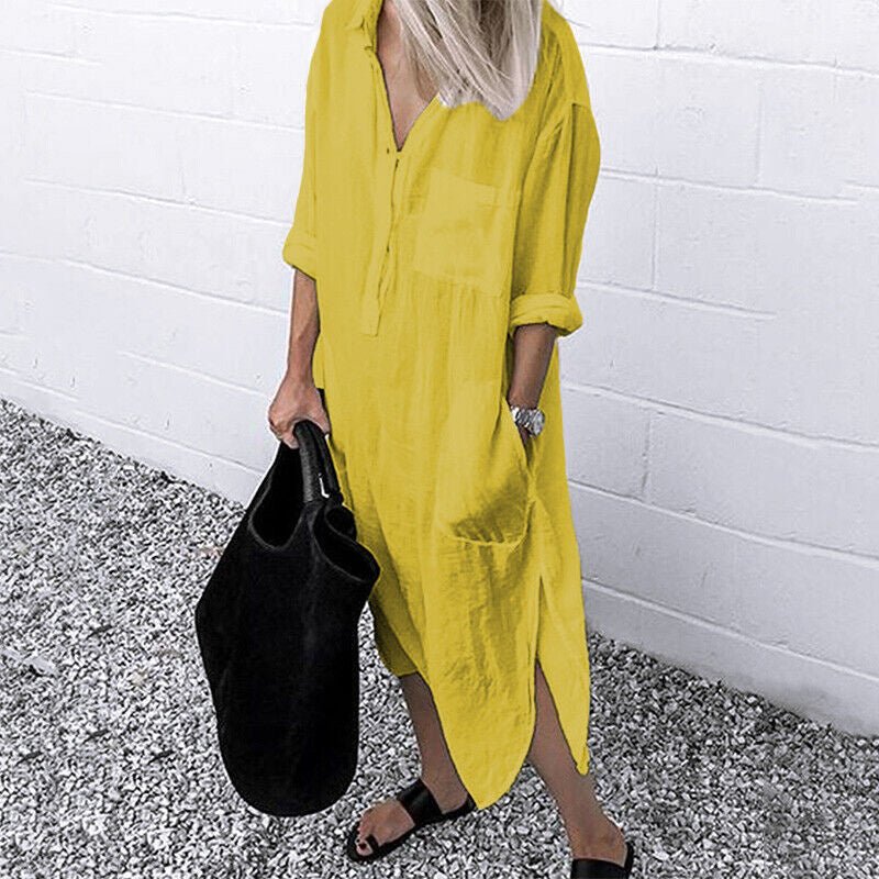 Cheryl | Casual Comfort Dress - Versatile Feminine Dress for Everyday Wear - Image 6