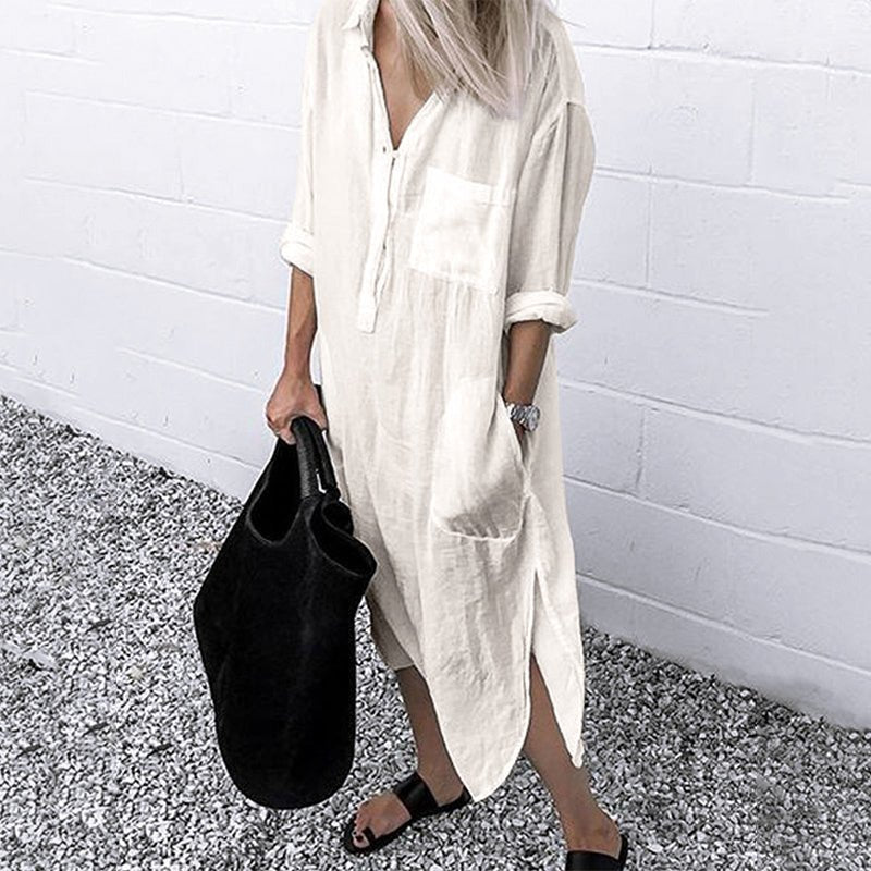 Cheryl | Casual Comfort Dress - Versatile Feminine Dress for Everyday Wear - Image 3