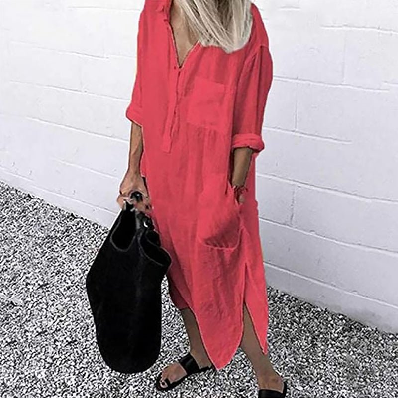 Cheryl | Casual Comfort Dress - Versatile Feminine Dress for Everyday Wear - Image 7