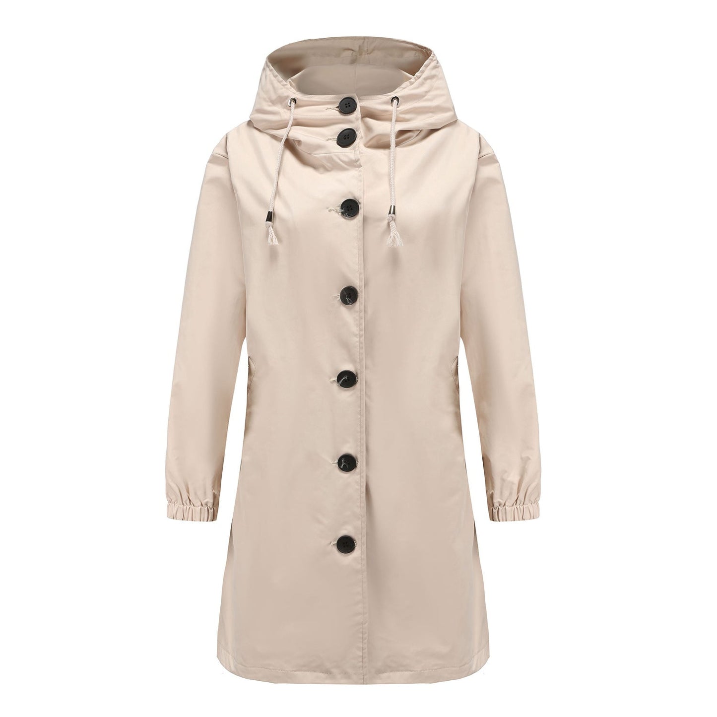 Norma | Women's Hooded Long Coat - Image 1