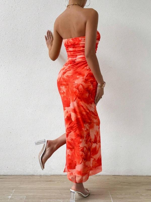 Ava | Striking Strapless Selvaggia Maxi Dress for Summer Nights - Image 8