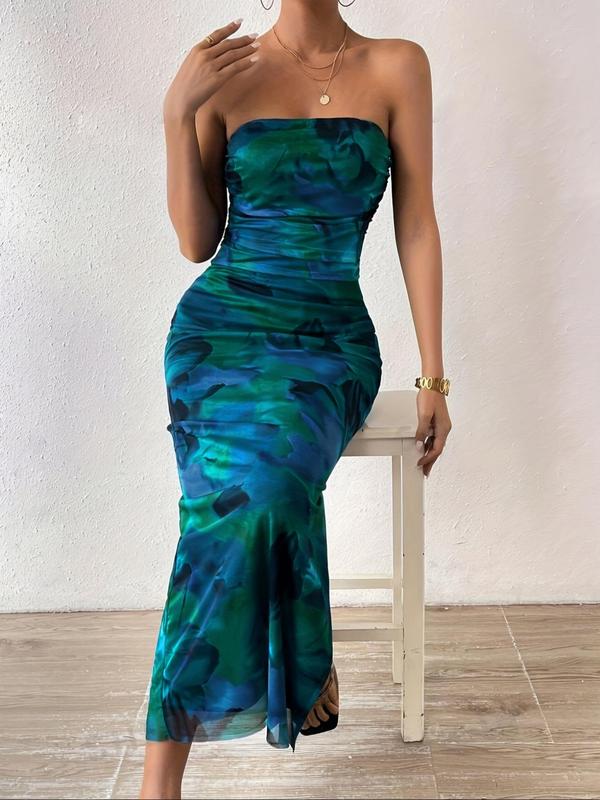 Ava | Striking Strapless Selvaggia Maxi Dress for Summer Nights - Image 3