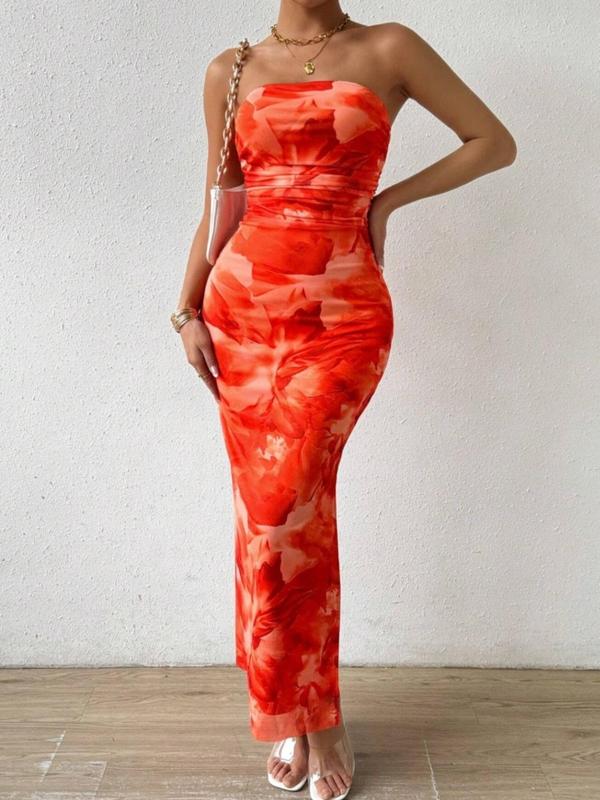 Ava | Striking Strapless Selvaggia Maxi Dress for Summer Nights - Image 7