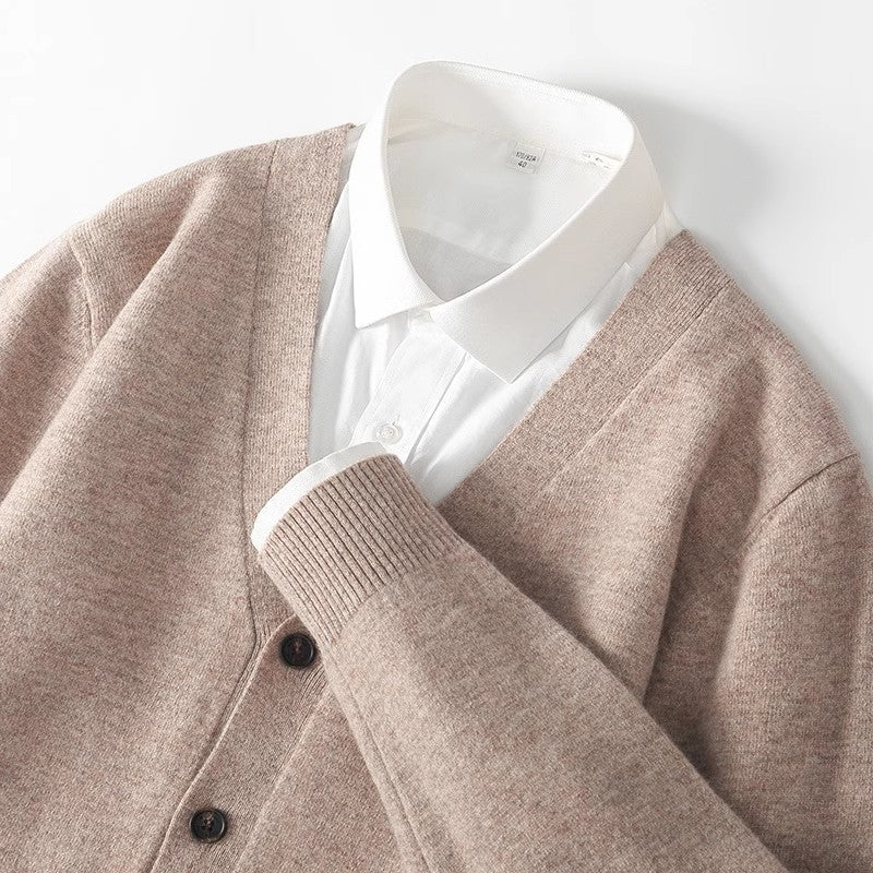 Nevin | Men's Button-Down Cardigan Sweater - Image 1