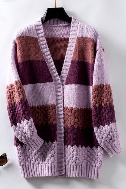 Amber | Women's Oversized Knit Cardigan - Image 2