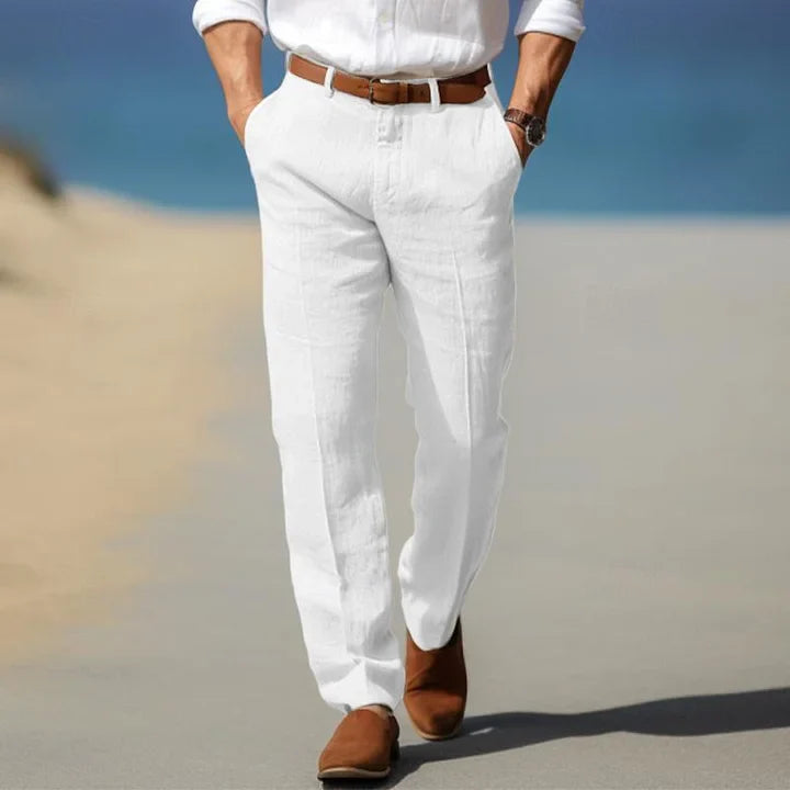 Kyle | Relaxed Linen Summer Pants for Men - Image 2