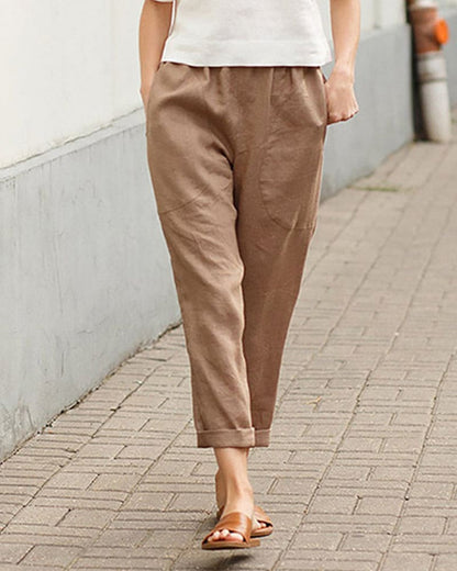 Diane | Relaxed Fit Lightweight Pants - Breathable and Comfortable - Image 9
