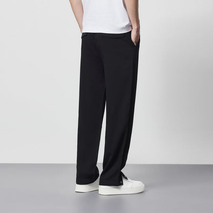 Samuel | Men's Pleated Wide Leg Pants - Image 8