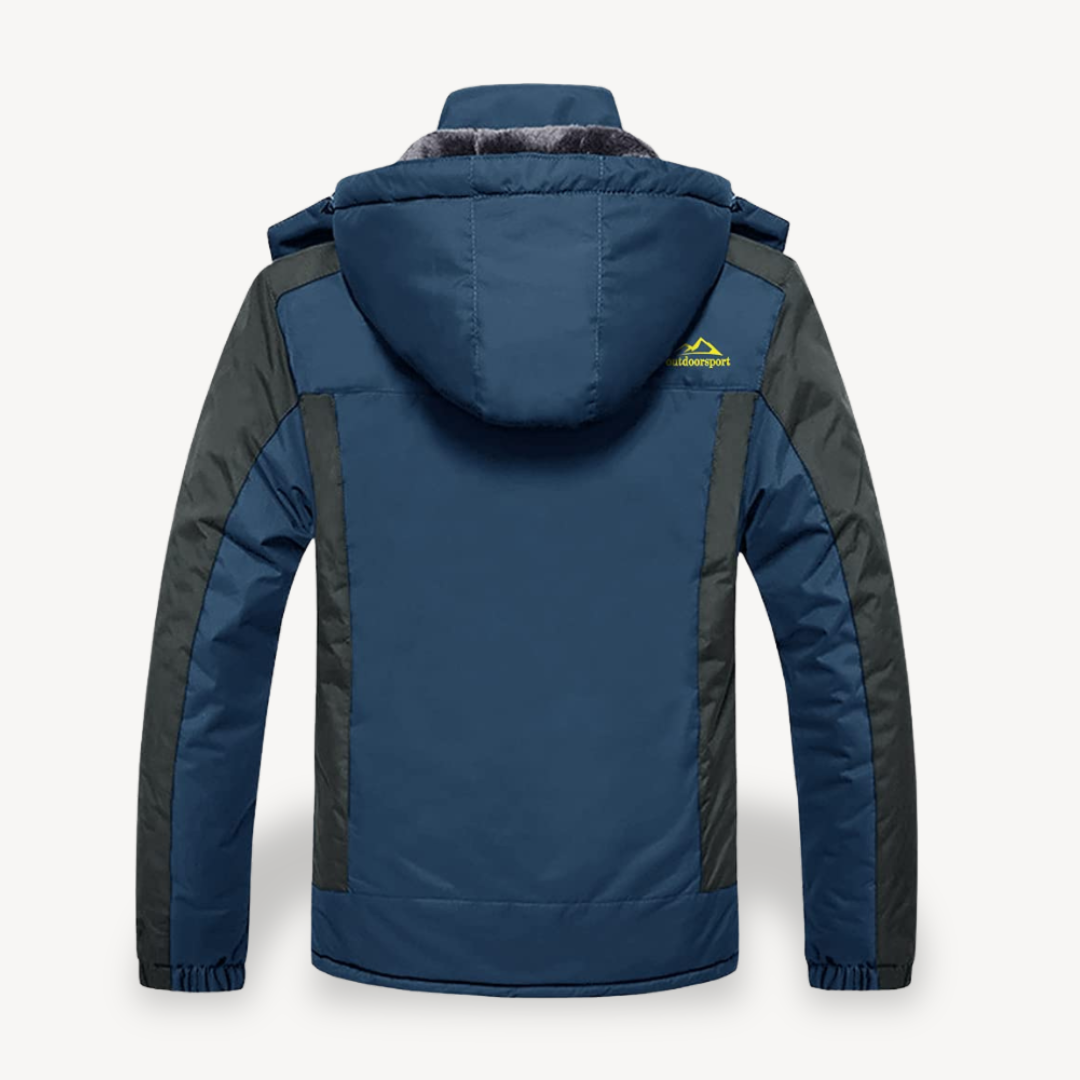 Todd | Men's Hooded Fleece Lined Winter Jacket - Image 11